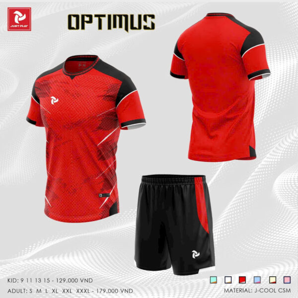 Áo bóng đá Dưỡng Sinh Optimus