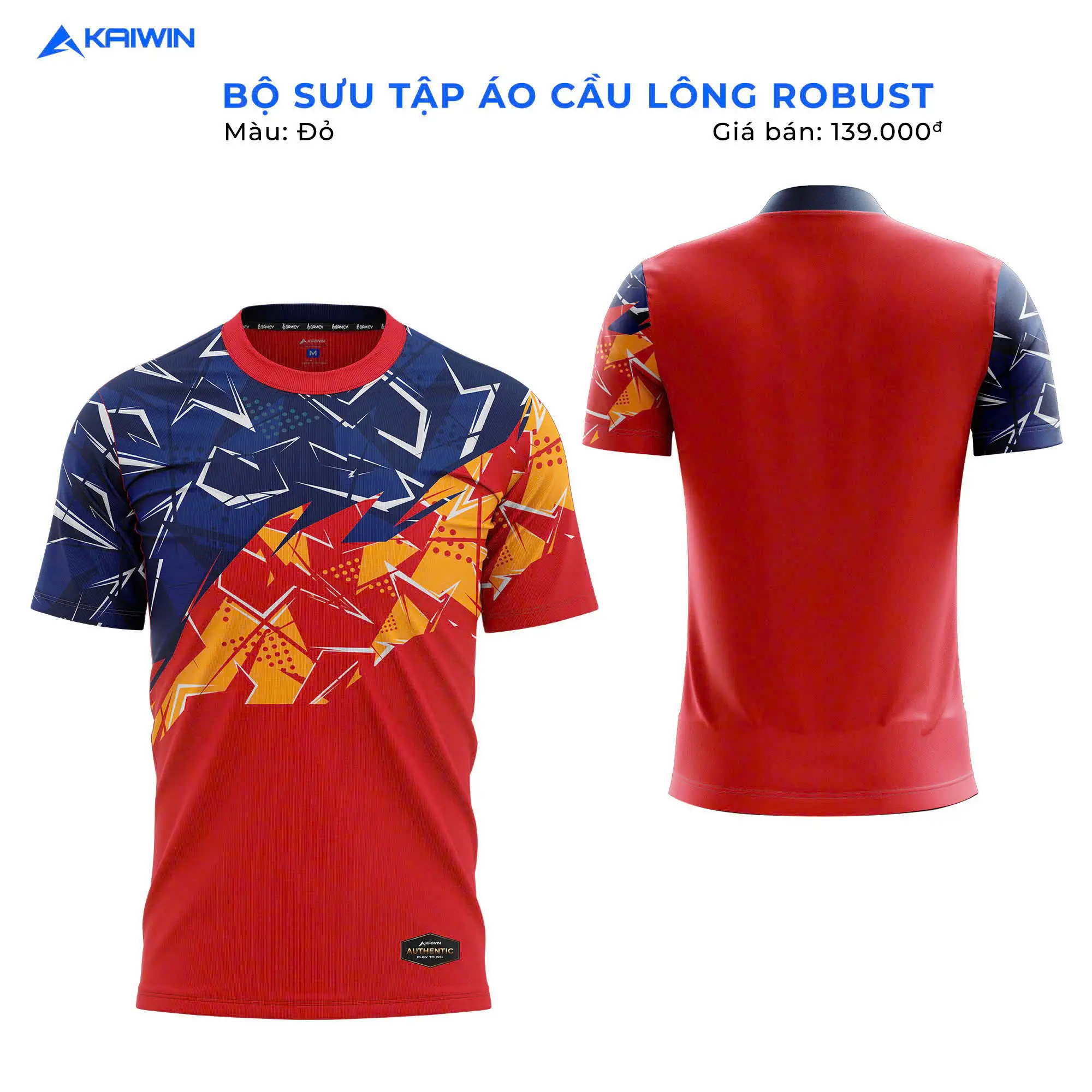 🔥 BST ÁO CẦU LÔNG - PICKLEBALL - ROBUST 🔥🔒 Click vào để xem thêm nhiều màu - Hình ảnh 9