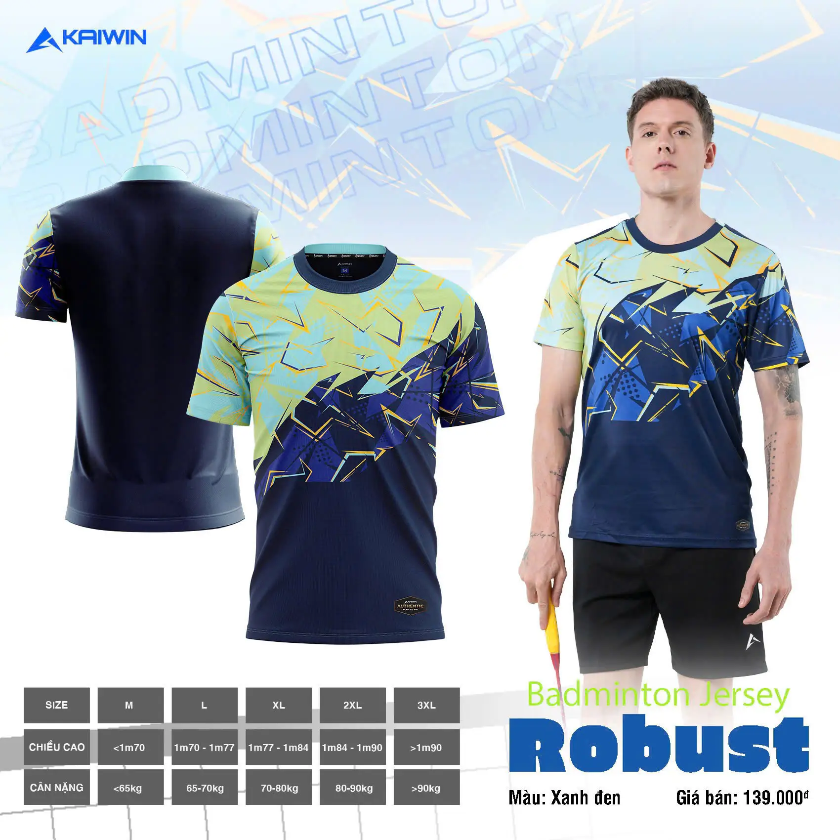 🔥 BST ÁO CẦU LÔNG - PICKLEBALL - ROBUST 🔥🔒 Click vào để xem thêm nhiều màu - Hình ảnh 30