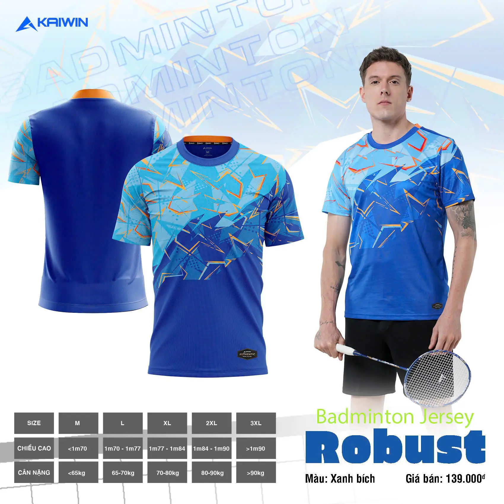 🔥 BST ÁO CẦU LÔNG - PICKLEBALL - ROBUST 🔥🔒 Click vào để xem thêm nhiều màu - Hình ảnh 29