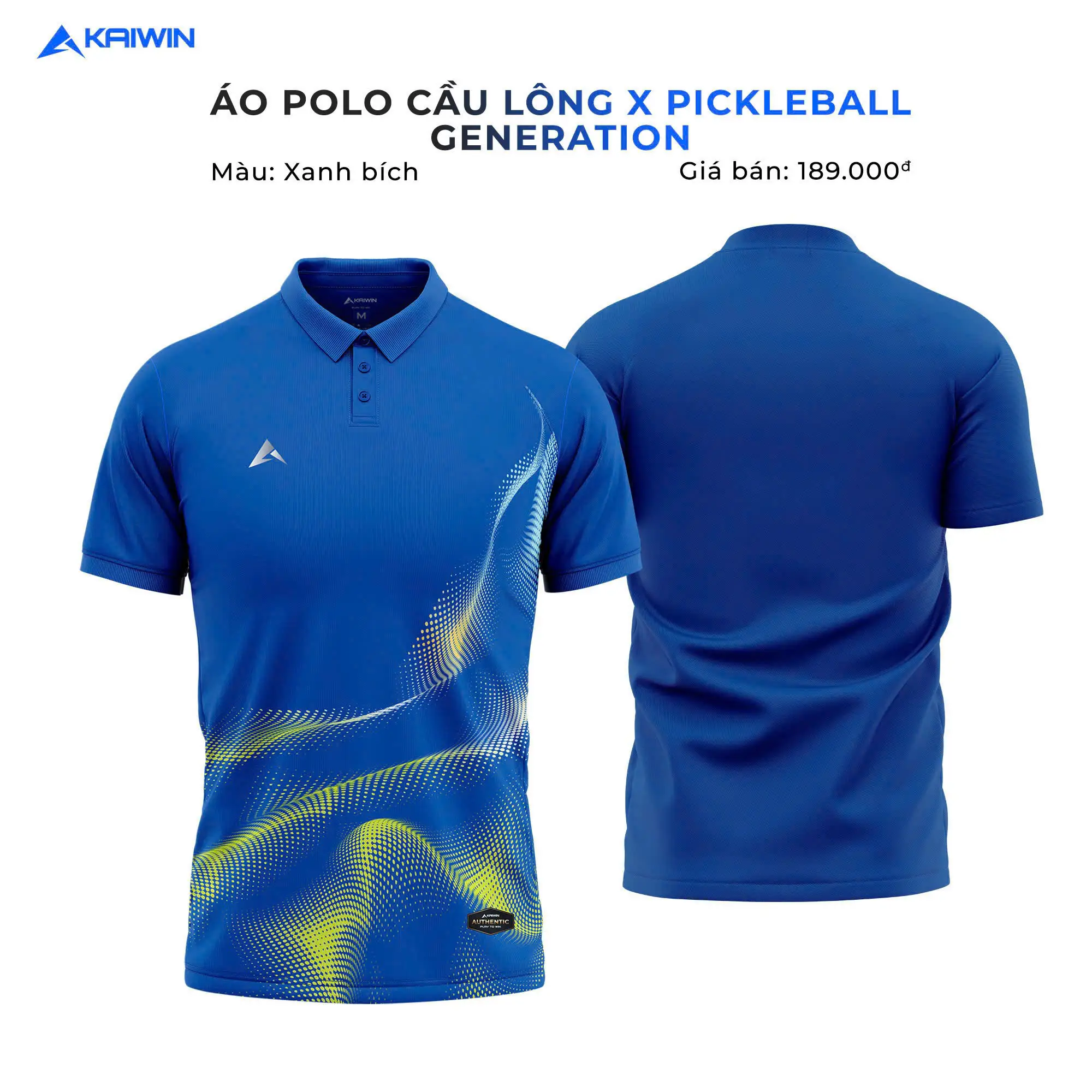 🔥 BST ÁO CẦU LÔNG - PICKLEBALL - GENERATION 🔥🔒 Click vào để xem thêm nhiều màu - Hình ảnh 2