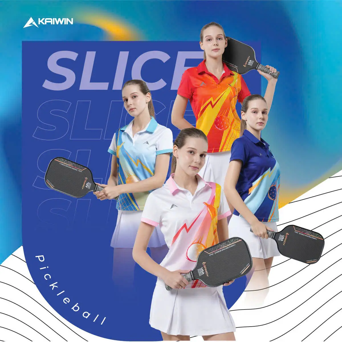 🔥 BST ÁO CẦU LÔNG  - PICKLEBALL - SLICE 🔥🔒 Click vào để xem thêm nhiều màu