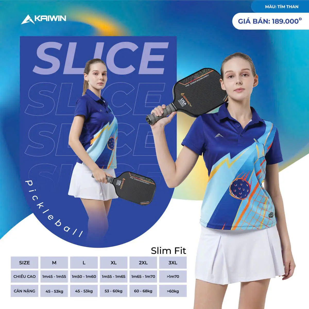 🔥 BST ÁO CẦU LÔNG - PICKLEBALL - SLICE 🔥🔒 Click vào để xem thêm nhiều màu - Hình ảnh 12