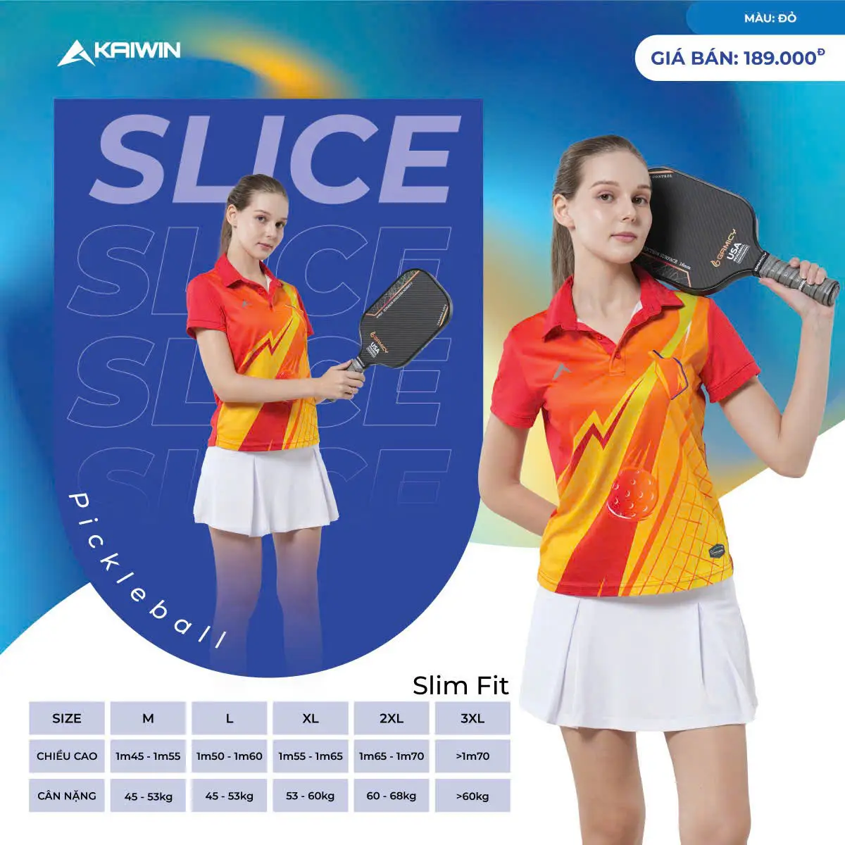 🔥 BST ÁO CẦU LÔNG - PICKLEBALL - SLICE 🔥🔒 Click vào để xem thêm nhiều màu - Hình ảnh 11