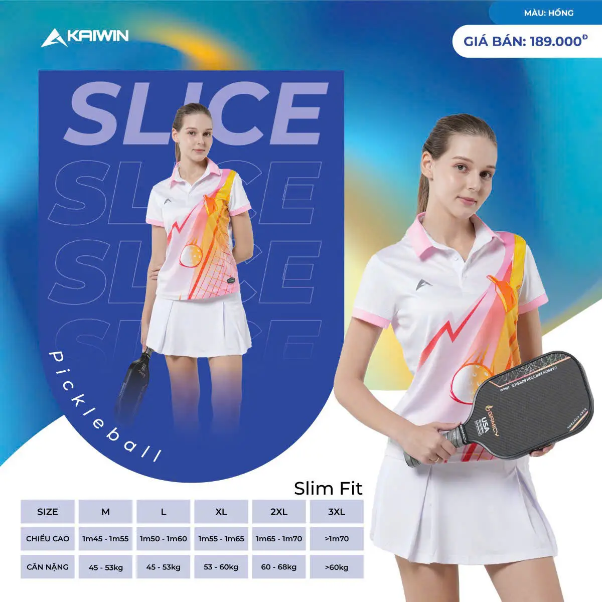 🔥 BST ÁO CẦU LÔNG - PICKLEBALL - SLICE 🔥🔒 Click vào để xem thêm nhiều màu - Hình ảnh 10