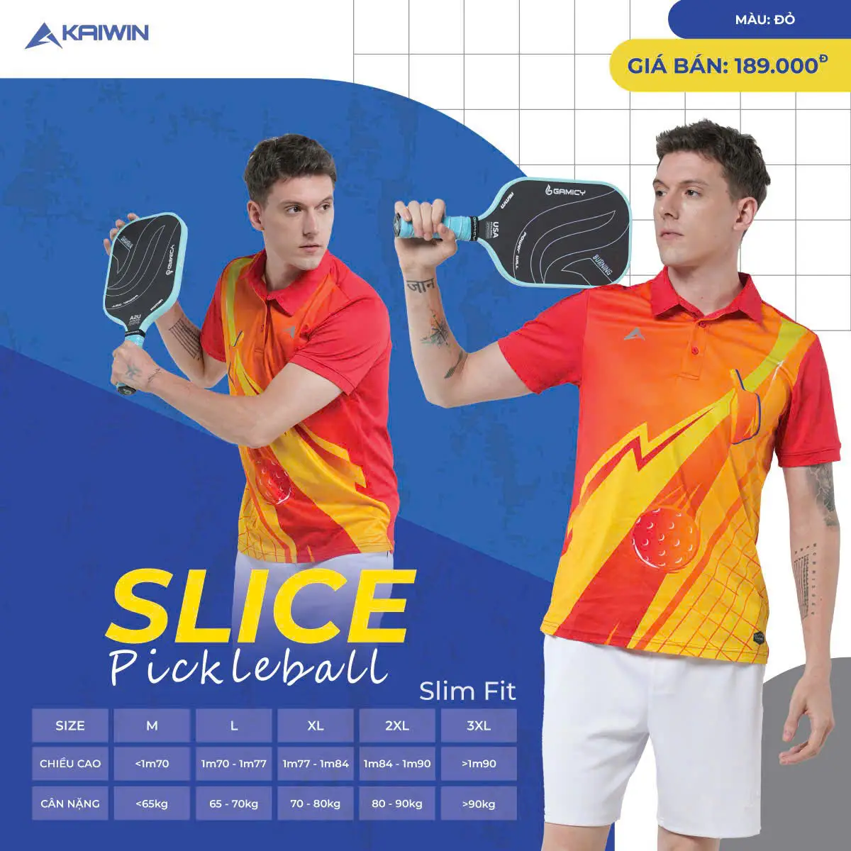 🔥 BST ÁO CẦU LÔNG - PICKLEBALL - SLICE 🔥🔒 Click vào để xem thêm nhiều màu - Hình ảnh 6