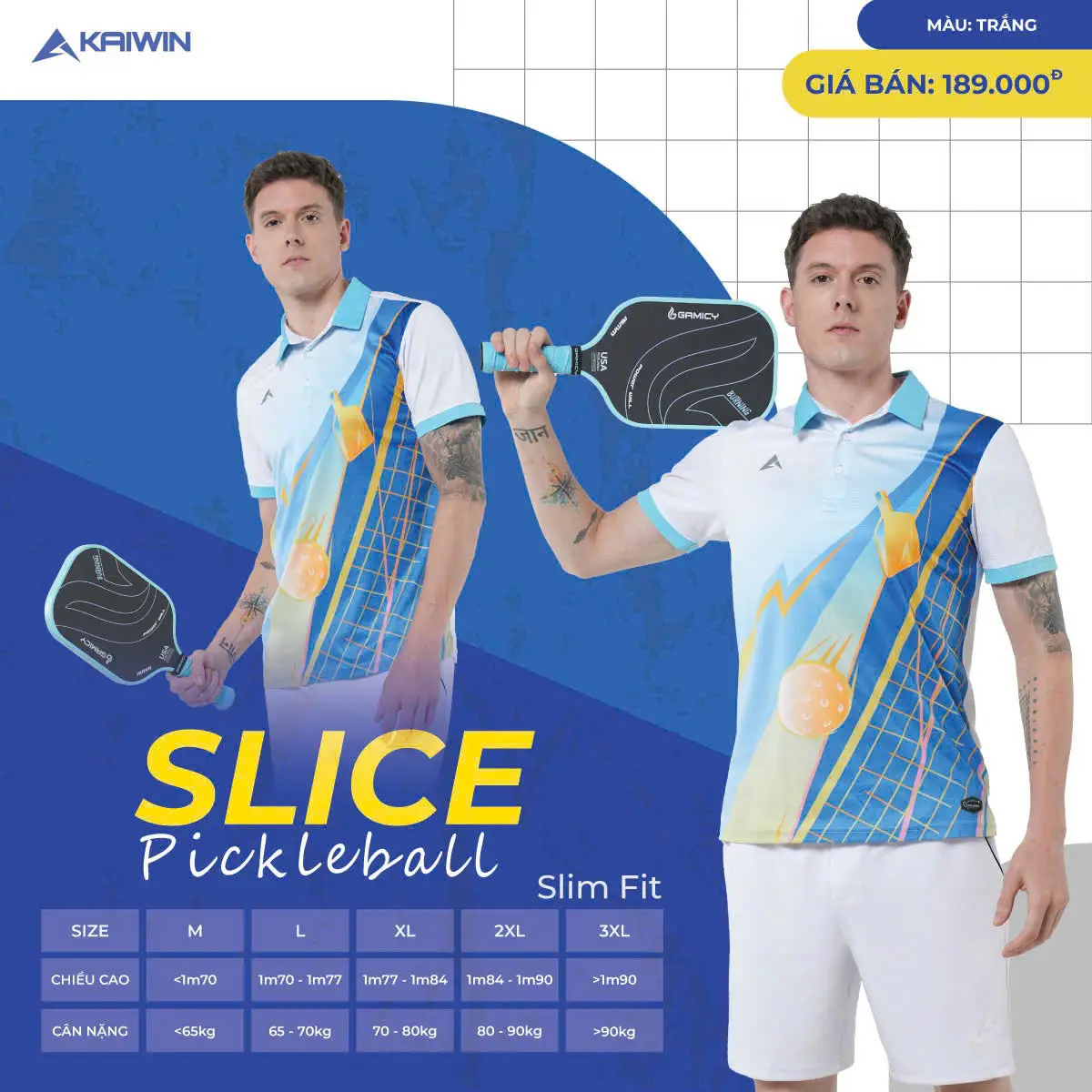 🔥 BST ÁO CẦU LÔNG - PICKLEBALL - SLICE 🔥🔒 Click vào để xem thêm nhiều màu - Hình ảnh 5