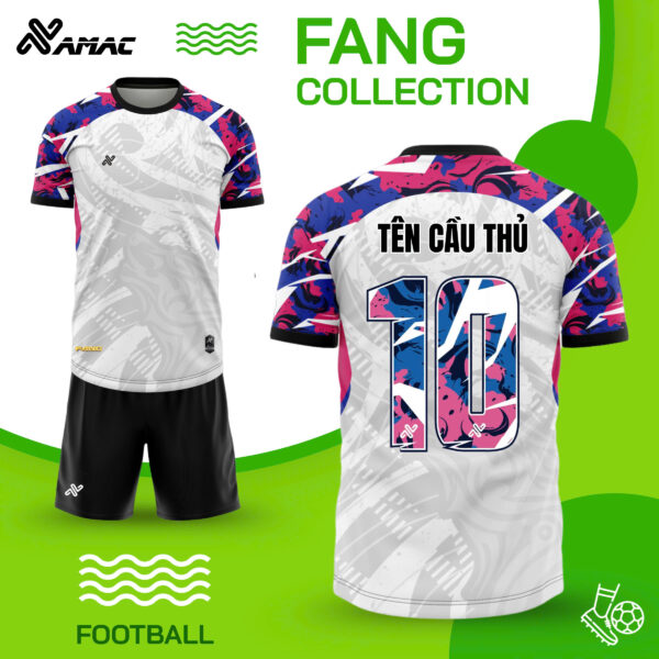Áo bóng đá BST FANG - Vải mè thoáng mát - Hình ảnh 5