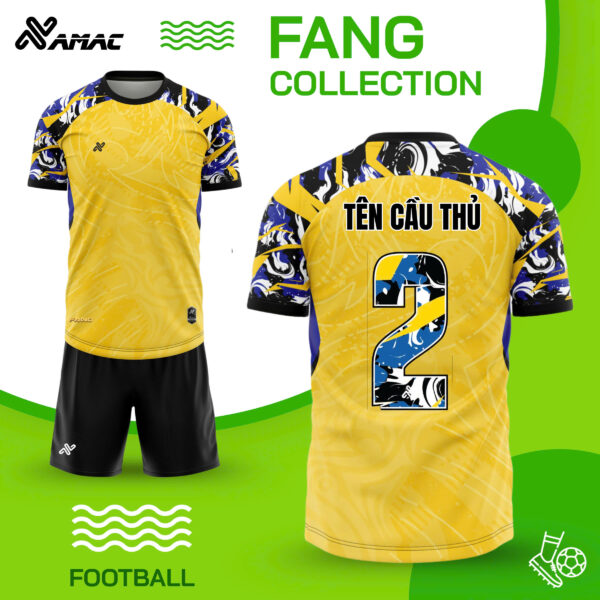 Áo bóng đá BST FANG - Vải mè thoáng mát - Hình ảnh 9