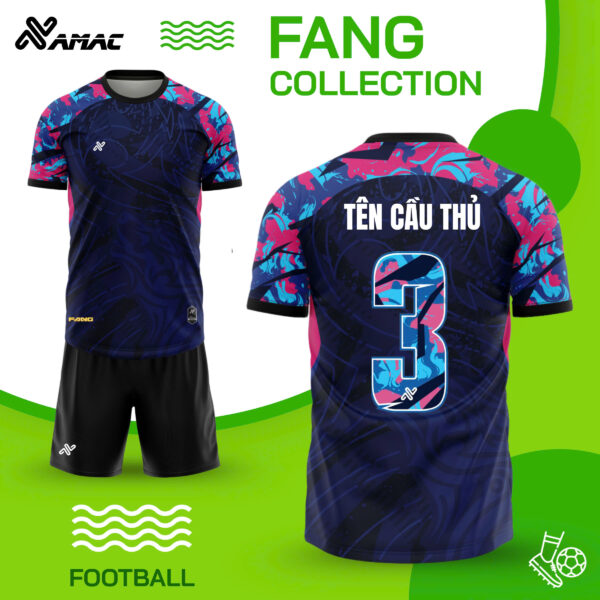 Áo bóng đá BST FANG - Vải mè thoáng mát - Hình ảnh 8