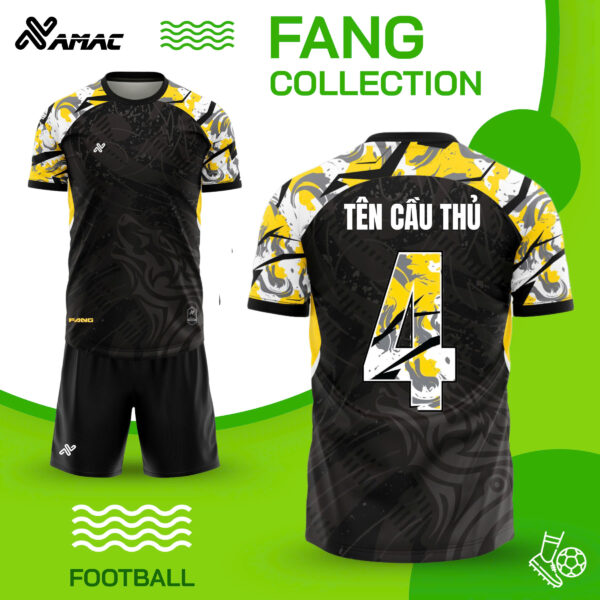 Áo bóng đá BST FANG - Vải mè thoáng mát - Hình ảnh 7