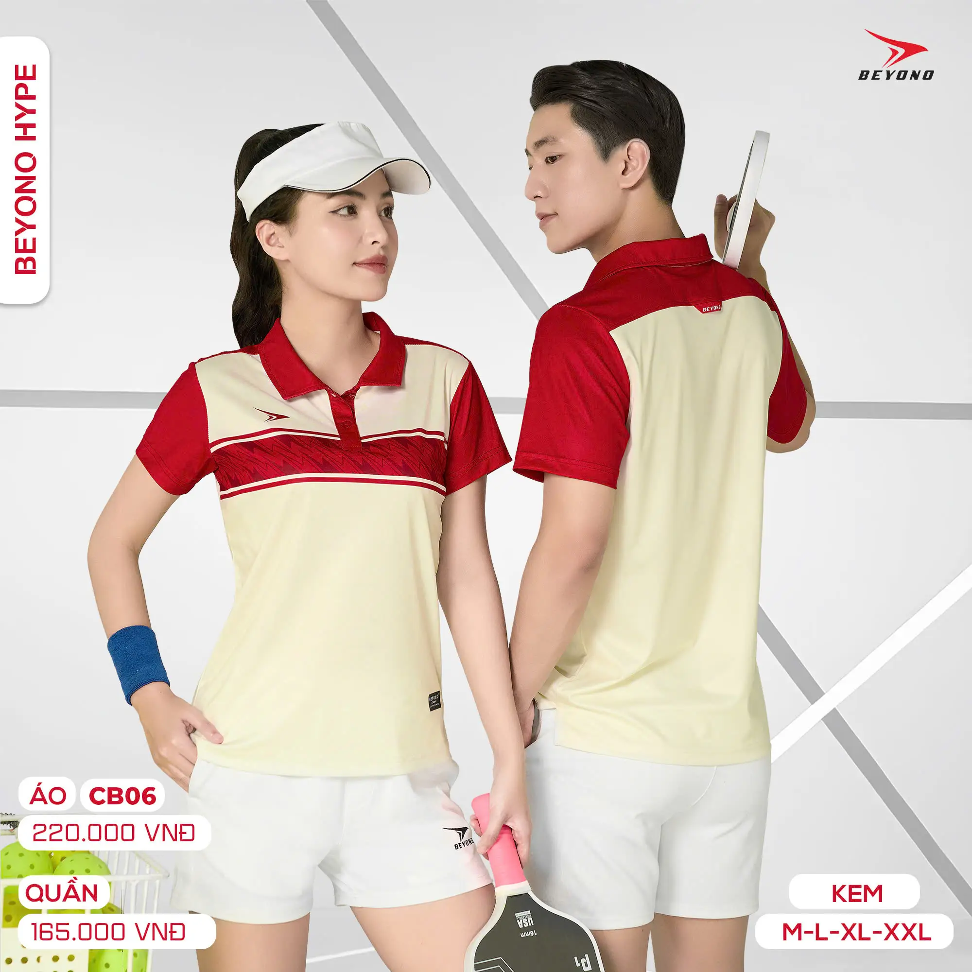 ÁO pickleball, cầu lông BST Beyono 🔒 Click vào để xem thêm nhiều màu - Hình ảnh 20