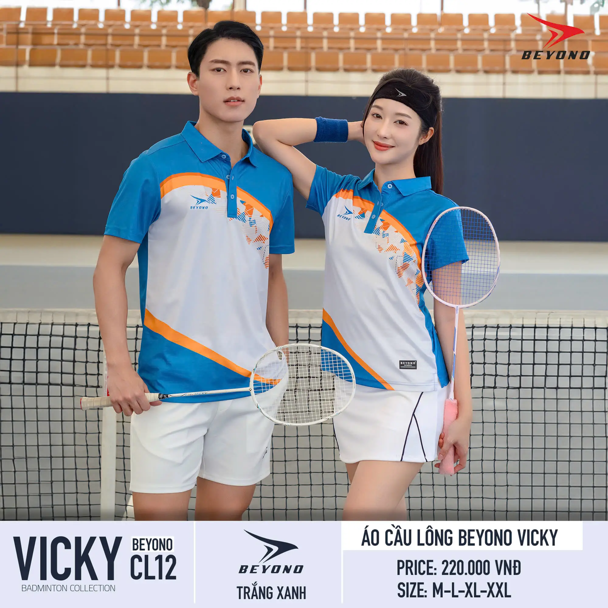 ÁO pickleball, cầu lông BST Beyono 🔒 Click vào để xem thêm nhiều màu - Hình ảnh 13