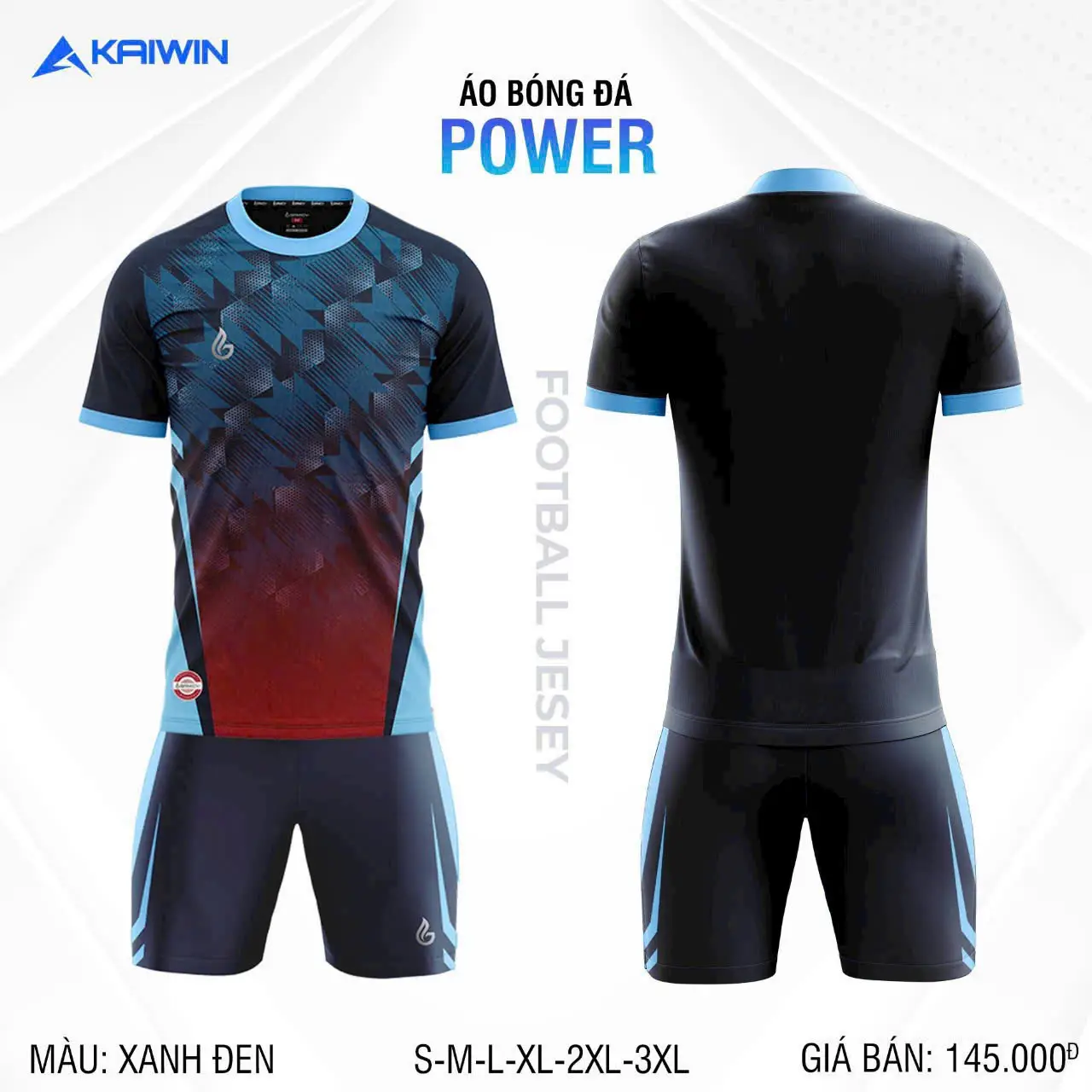 ÁO BÓNG ĐÁ GAMICY POWER 🔒 Click vào để xem thêm nhiều màu